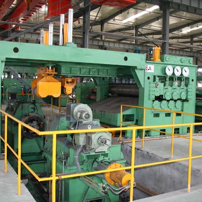 3-12mmx2000mmx35tonx40/20m/min 横切断ラインのための鋼コイルシェーリングマシン