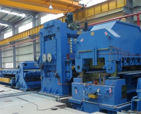 12000mm 切断幅 鋼コイル 解巻 レベルリング モバイルシア生産ライン