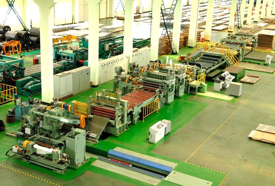 クロスカット フライング・シアライン 306KW 横切削機 鉄コイル切削用