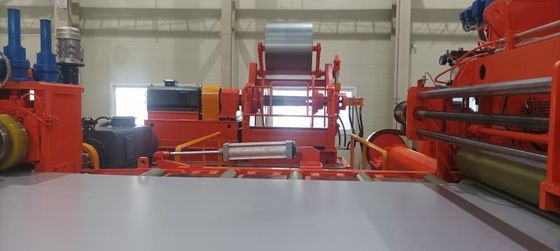 ビデオ出力検査を備えた鋼コイル切削機