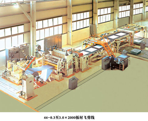 切断可能なプレート長さ 300-2000mm 材料のための金属切断機械生産ライン