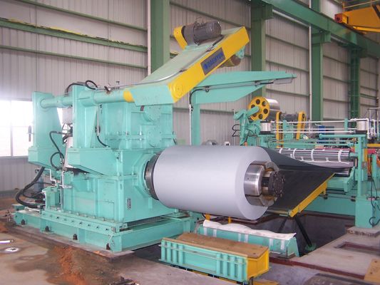 競争力のある鉄コイル解巻機と家庭用電器製造のための長さに切断ライン