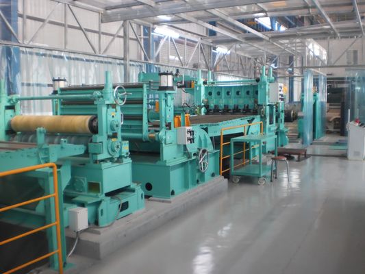 5000mm 切断幅 スチールコイル 切断ライン 解巻 レベルリング シェーリング マシン