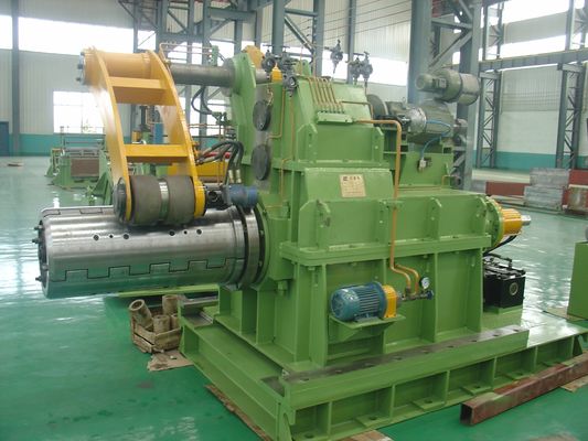 スチールコイル解巻 ストレートリング スlitting and Recoiling Line for Space-Saving Design スペースを節約する設計