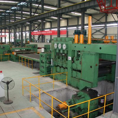 切断可能なプレートのための鋼コイル解巻平準化切削機器 長さ500~9000mm