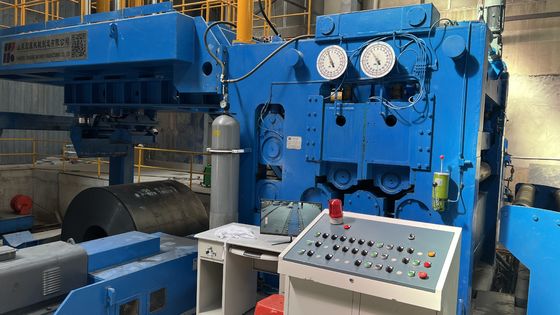 1000~3500mmの切れるプレートの長さを持つ金属コイル解巻平準化切削ライン