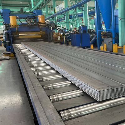 35Tコイル重量 自動鉄コイル切断ライン 解巻 レベルリング シェーリングマシン