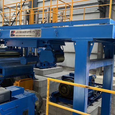 35Tコイル重量 自動鉄コイル切断ライン 解巻 レベルリング シェーリングマシン