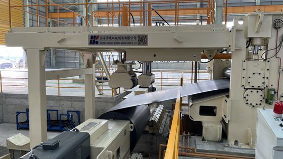 高精度レベルング 厚いコイル 8-16mm 材料のための長さ切断マンドル解巻機