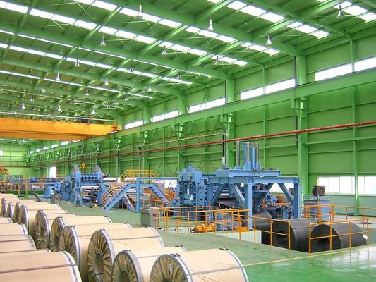 2021年270年 自動鉄コイル切断ライン 解巻平準化シェーリングマシン