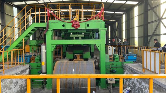 75kW 定位電力 2000-12000mm 切断幅のための鋼板スクラップコイラー切削機