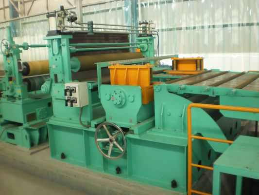 高生産性の平坦化機械 鋼板の直しと横切りに