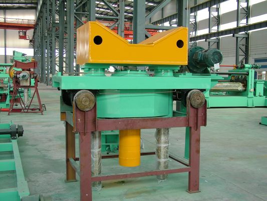 自動切断と長さ制御技術を持つ鋼鉄工場厚いコイル解巻機