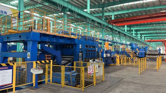 メタルコイル切断鋼板機械 コイル平衡切断ライン 切断速度 15-30 m/min