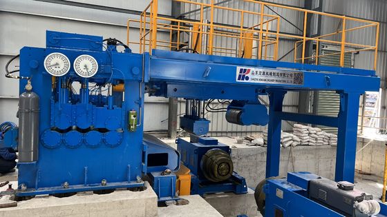 水平の掘削機械のコイル切断ライン