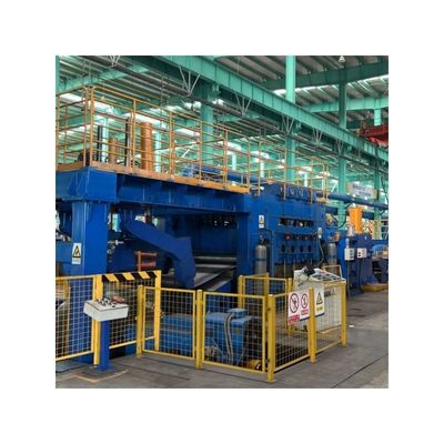 厚いコイルを長さに切断し,スムーズで正確な長さ切断のためのマンドル解巻機