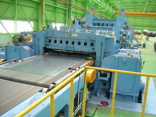高生産性のステンレス鋼コイル解巻平準化切削スタッピングライン