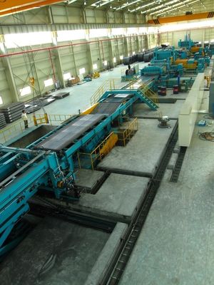 建設工事 高速不?? 鋼コイル 解巻 平ら化 切削ライン