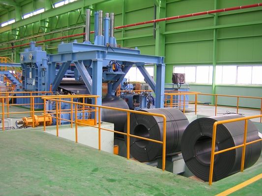 建設工事 高速不?? 鋼コイル 解巻 平ら化 切削ライン