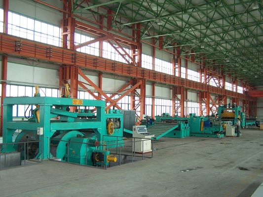 鋼鉄工場移動シール生産ライン,解巻平準化と切断機能