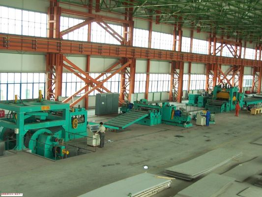 鋼鉄工場移動シール生産ライン,解巻平準化と切断機能