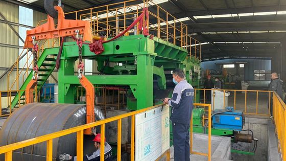 鉄コイル解巻 レベルリング シェーリング ストーキングライン