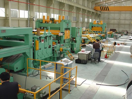 高生産性の長さのラインに切断 拡張された直線化および水平化製品ライン